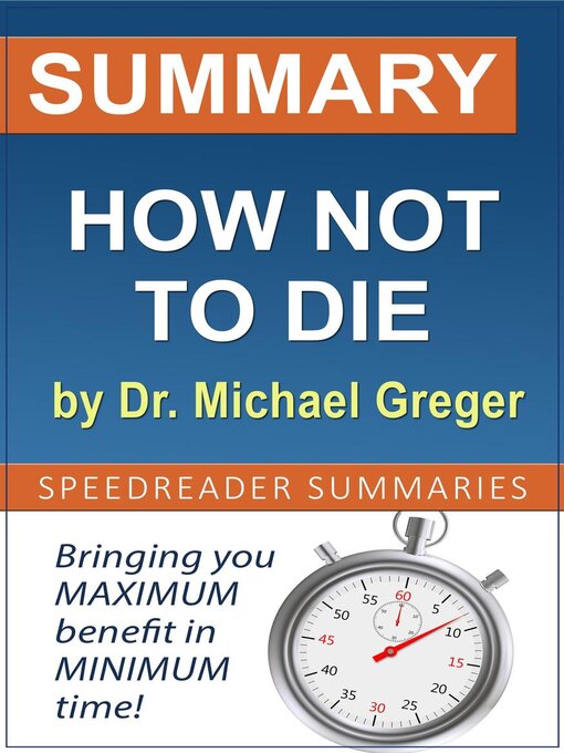 Cover image for Summary of How Not to Die by Dr. Michael Greger